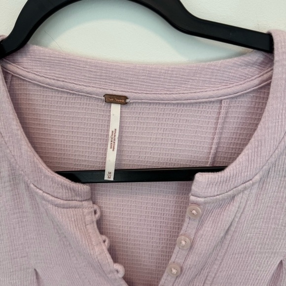 Free People‎ Your Girl Tunic Mini Dress Lavender M - Picture 4 of 10